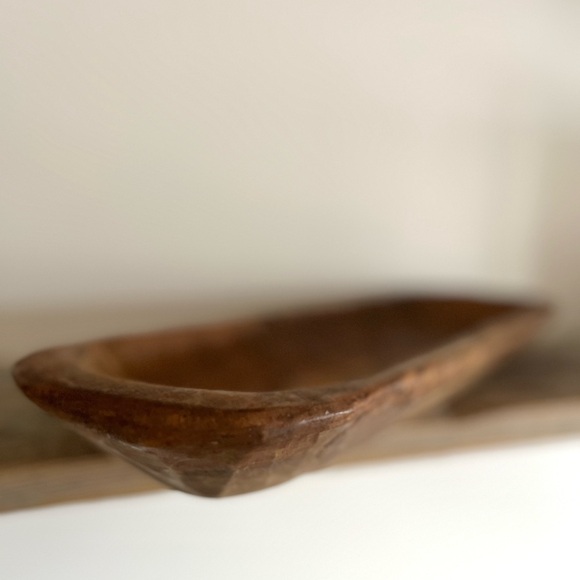 Rustic Wooden Bowl - Picture 3 of 6